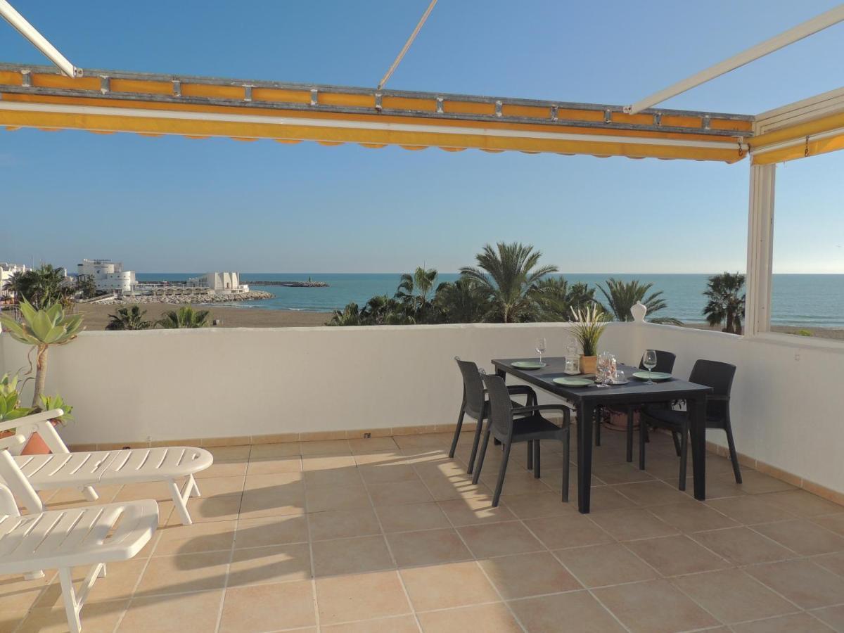Ole Playa 5A Beach Front - A Pie De Playa, Sea Views - Vistas Al Mar, Puerto Marina Benalmádena Exteriör bild